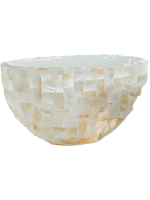 Oceana Pearl Oval white 80x35x40cm